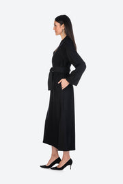 Black Moroccan Cashmere Dress