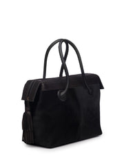 Black Pony Handbag