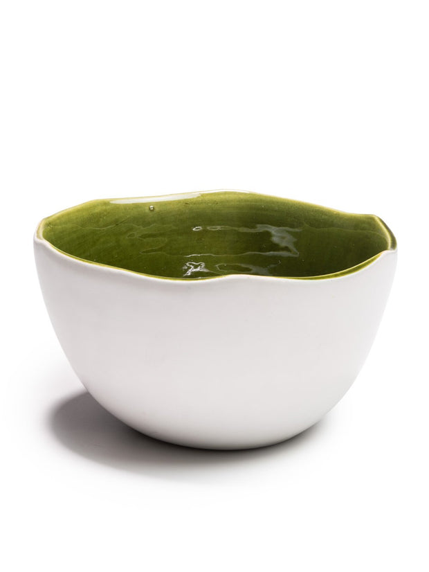 Large Green Glazed Bowl