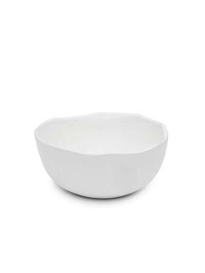 Small White Glazed Bowl